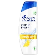Head & Shoulders Citrus Fresh  Šampon Proti Lupům 400 ml. Působí proti Lupům, Mastnotě a Svědivosti