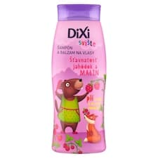 Dixi Svišti šampon a balzám na vlasy šťavnatost jahůdek a malin 400ml