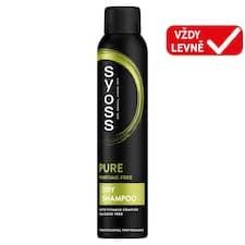 Syoss Pure suchý šampon bez parfému a silikonů 200ml