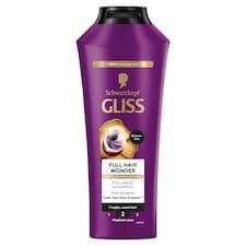 Schwarzkopf Gliss Full Hair Wonder šampon s kofeinem pro křehké, slabé vlasy 400ml