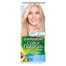 Garnier Color Naturals permanentní barva na vlasy 111 Superzesvětlující popelavá blond,  60 +40 +12