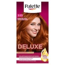 Palette Deluxe barva na vlasy Intenzivní zářivě měděný 7-77