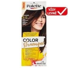 Schwarzkopf Palette Color Shampoo barva na vlasy Tmavě Čokoládový 3-0 (341)