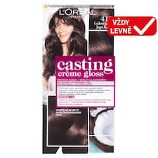 L'Oréal Paris Casting Creme Gloss semipermanentní barva na vlasy 412 ledové kakao, 48 +72 +60 ml