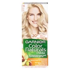Garnier Color Naturals permanentní barva na vlasy 10 Ultra blond, 60 +40 +12 ml