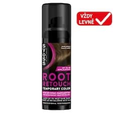 Syoss Root Retouch sprej na dočasné zakrytí odrostů Tmavě hnědý 120ml