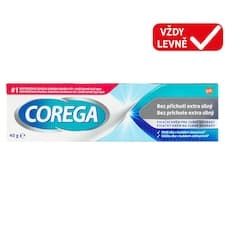 Corega Fixační krém Original extra silný pro pevnou fixaci zubní náhrady, bez příchuti, 40g