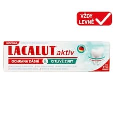Lacalut Aktiv ochrana dásní & citlivé zuby zubní pasta 75ml