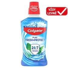 Colgate Plax Cool Mint ústní voda bez alkoholu 500 ml