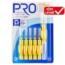 Pro Formula Mezizubní kartáčky 0,70 mm 6 ks