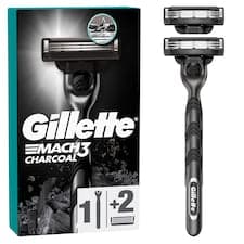 Gillette Mach3 Charcoal Pánský Holicí Strojek, 1 Holicí Strojek Gillette S 3 Břity