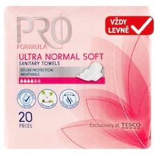 Pro Formula Wings Ultra Normal Soft hygienické vložky s křidélky 20 ks