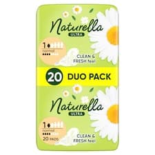 Naturella Ultra, Velikost 1 Normal, Vložky S Křidélky, 20