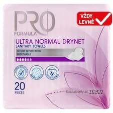 Pro Formula Wings Ultra Normal Drynet hygienické vložky s křidélky 20 ks
