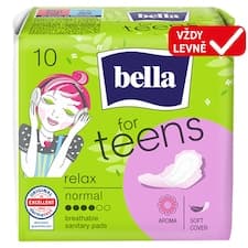 Bella For Teens Relax Normal hygienické vložky 10 ks