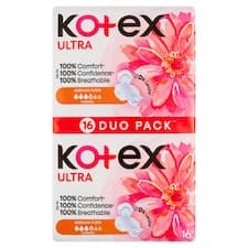Kotex Ultra Normal dámské hygienické vložky 16 ks