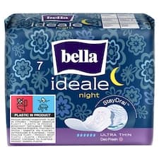 Bella Ideale Night StayDrai ultratenké hygienické vložky 7 ks
