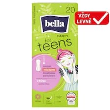 Bella For Teens Panty Relax ultratenké slipové vložky 20 ks