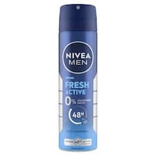 Nivea Men Fresh Active Sprej deodorant 150ml