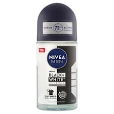 Nivea Men Black & White Invisible Original Kuličkový antiperspirant 50ml