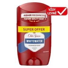 Old Spice Whitewater Tuhý Deodorant Pro Muže. 48hod Svěžest Bez Hliníku. 50 % Recyklovaných Plastů
