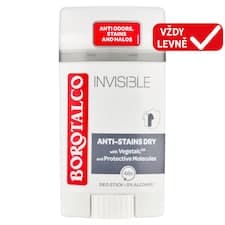 Borotalco Invisible tuhý antitranspirant 40ml