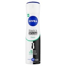 Nivea Black & White Invisible Fresh Sprej antiperspirant 150ml