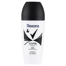 Rexona Invisible Black+White kuličkový antiperspirant 50ml