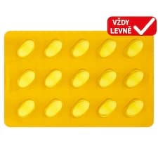 eMVe Vitamin C 180mg s příchutí citronu 15 tablet 11,4g