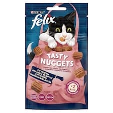 Felix Tasty Nuggets pamlsky pro kočky losos, pstruh 50g
