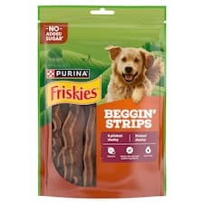 Friskies Beggin Strips pamlsky pro psy slanina 120g