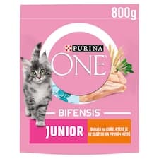 Purina ONE Bifensis Junior granule pro koťata kuře 800g