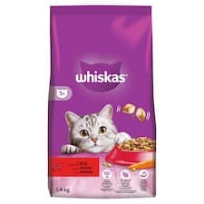 Whiskas S chutným hovězím 1,4kg