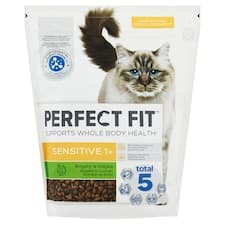 Perfect Fit Sensitive 1+ bohaté na krůtí 1,4kg