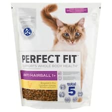 Perfect Fit Anti Hairball 1+ bohaté na kuřecí 1,4kg