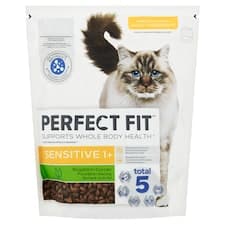 Perfect Fit Sensitive 1+ bohaté na krůtí 750g