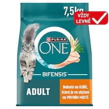 Purina ONE Bifensis Adult granule pro kočky kuře 7,5kg