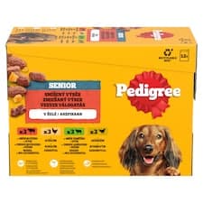Pedigree Senior smíšený výběr v želé 12 x 100g (1,2kg)