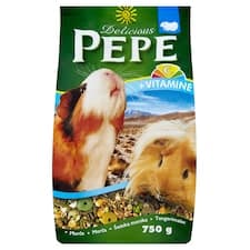 Pepe Delicious kompletní krmivo pro morčata 750g