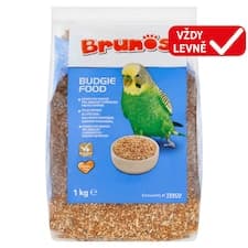 Brunos Kompletní krmivo pro andulky z několika druhů semínek 1kg