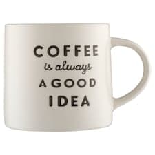 Coffee Slogan embosovaný hrnek