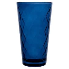 F&F Home Diamond Hiball sklenice modrá 410 ml