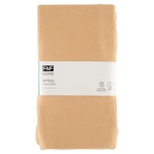 F&F Home Easy Care Mocha napínací prostěradlo 160 x 200 x 25 cm