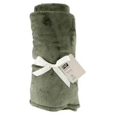 F&F Home Green Super Soft deka 120 cm x 150 cm