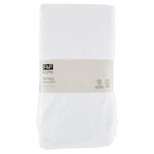 F&F Home Easy Care White napínací prostěradlo 160 x 200 x 25 cm