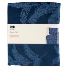 F&F Home Navy Velvet ložní souprava 140 cm x 200 cm