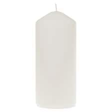 F&F Home Medium White dekorativní svíčka 372g