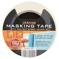 Handy Maskovací páska s lepidlem na bázi rozpouštědla