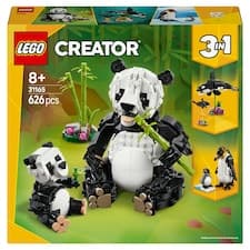 LEGO Creator 3 v 1 31165 Divoká zvířata: Pandí rodinka