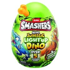 Zuru Smashers Nano Jurassic Lightup Dino hračka s překvapením